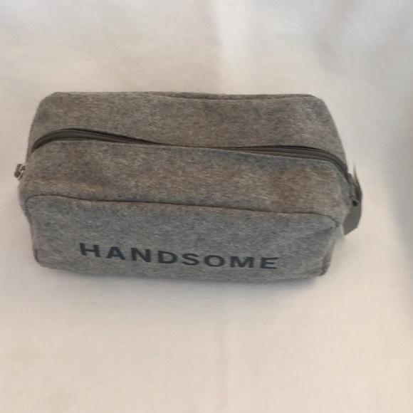 Barneys New York HANDSOME flannel travel Dopp bag - Picture 2 of 4